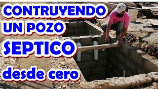 CONSTRUCCIÓN DE UN POZO SÉPTICO [upl. by Ardnu]