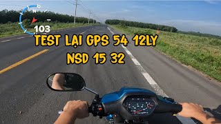 Test gps lần 2 cho wave 54 ipon Touring [upl. by Anton]