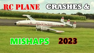 RC PLANE CRASHES amp MISHAPS COMPILATION  2  TBOBBORAP1  2023 [upl. by Case]