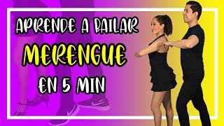 Como Bailar MERENGUE en UNA FIESTA  en 5 MINUTOS 🔥 [upl. by Malinde995]