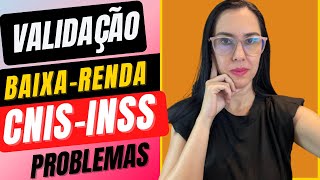 Problema na Validação como Facultativo Baixa Renda no INSS soluções [upl. by Tillford]