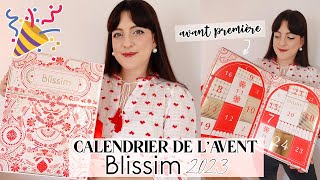 Calendrier de lAvent BLISSIM 2023  UNBOXING 🎄 REVEAL PRIX  ULTRA GÉNÉREUX 🥳  LOdoesmakeup [upl. by Eeclehc365]