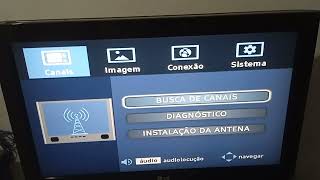 Como Instalar e Configurar conversor digital  Passo a passo fazendo a Busca dos Canais [upl. by Eleazar]