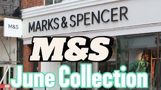 MARKS AND SPENCER LATEST WOMENS NEW COLLECTION JUNE 2024  TRY NEW HAULS  SUMMER COLLECTION [upl. by Cristionna341]