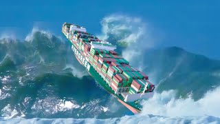 Why MONSTER WAVES Can’t Sink Large Ships During Storms [upl. by Dey]