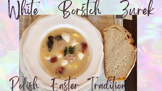 How to make Polish white bortsch easy recipe [upl. by Happy]