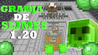 ✅ ¡ Crea tu GRANJA DE SLIMES en MINECRAFT 120 con FACILIDAD [upl. by Compte205]