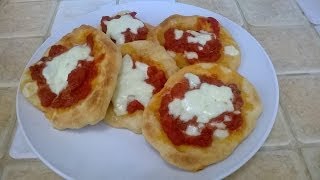 Ricetta Pizzette fritte Pizzelle Napoletane [upl. by Majka]