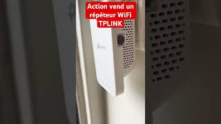 action vend un répéteur wifi tplink [upl. by Ainit]