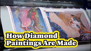 Exclusive Tour Inside The Diamond Art Club Factory [upl. by Comyns]