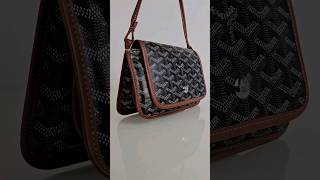 From flat to full What fits in this Goyard Plumet Available on myclosetrockscom goyardplumet [upl. by Minette]