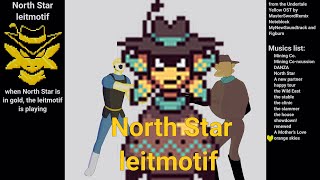 All examples of the North Star leitmotif in Undertale Yellow [upl. by Aicert62]