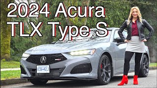 2024 Acura TLX Type S review  The end of the V6 era [upl. by Benedikt]