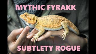 Fyrakk Mythic  Subtlety Rogue [upl. by Yraek]