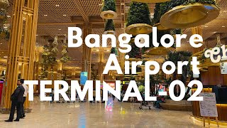 Bangalore International Airport Terminal 2  Free Lounge Access  TRAVEL USA 2024 [upl. by Baumann170]