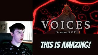 Voices  Derivakat Project BLADE  Dream SMP original song  REACTION [upl. by Dnomsaj651]