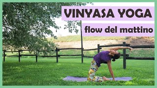 Vinyasa Yoga Flow del Mattino  Lezione yoga completa [upl. by Woodson]