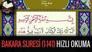 Bakara Suresi Hızlı Okuma 1141 ayet  ilk 20 sayfa Kuranı Kerim Sureleri [upl. by Patsis]