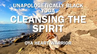 A Black Yoga Meditation to Cleanse the MindBody Dedicated to Black Women and Black Men [upl. by Adeirf]