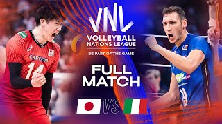 🇯🇵 JPN vs 🇮🇹 ITA  Bronze Medal Match  Mens VNL 2023  Full Match [upl. by Maroney885]