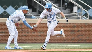 UNC Baseball Carolina Opens ACC Play with 21 Win over Pitt [upl. by Rotciv]