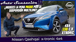 Prueba Nissan Qashqai 2021 nconnecta DIGT Mild Hybrid xtronic 4x4 ¿Mejor con Multibrazo trasero [upl. by Dloreh]