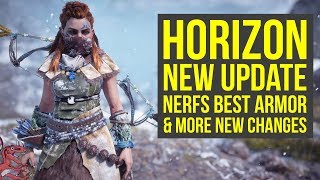 Horizon Zero Dawn New Update NERFS BEST ARMOR amp More New Features amp Fixes Horizon Zero Dawn 146 [upl. by Alleinad84]