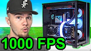 I Tried The FASTEST Fortnite PC Ever… 1000 FPS [upl. by Cull]