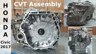 Honda Civic 2017  CVT Transmission Assembly [upl. by Berstine845]