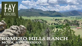 SOLD  New Mexico Ranch For Sale  Romero Hills Ranch  Mora New Mexico [upl. by Astraea]