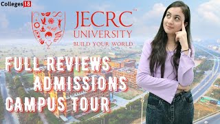 JECRC University Jaipur Rajasthan Review on Campus Tour Placement amp Admission  Call 7831888000 [upl. by Tavish]