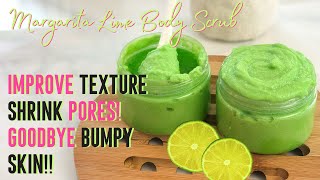 BEST Sugar Body Scrub Recipe DIY IMPROVE SKIN TONE amp TEXTURE MINIMIZE PORES [upl. by Kilah]