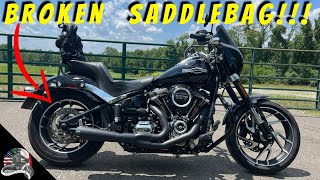 MY SADDLEBAG FELL OFF MY SPORT GLIDE [upl. by Wenda]