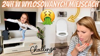 24h w wylosowanych miejscach challenge🤩🔥 Wizyta u lekarza👩‍⚕️🩺 [upl. by Nortna924]