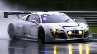 Audi R8 LMS Ultra GT3 PURE SOUND amp Powerslides [upl. by Winograd]