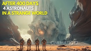 400 Days Movie Explained In HindiUrdu  Scifi Mystery Thriller 4 Astronauts In a Bunker [upl. by Elacsap]