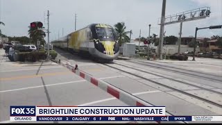 Brightline construction update [upl. by Gautier]