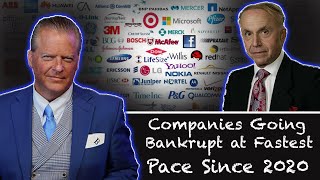 Companies Going Bankrupt at Fastest Pace Since 2020 [upl. by Aihsema203]