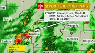 TWC Tornado Coverage 4282014 Part 1 1029am [upl. by Bertasi]