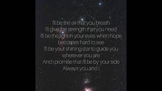 Always You And I  98 Degrees Lyrics [upl. by Becket]