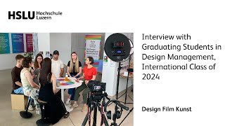 Interview with Graduating Students in Design Management International Class of 2024 [upl. by Hansiain591]