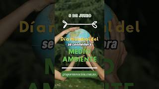 Dia Mundial del MEDIO AMBIENTE sabiasque reciclaje medioambiente short diamundialdomeioambiente [upl. by Eidnim]