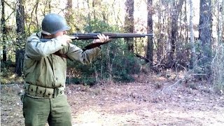 Firing the M1903 Springfield [upl. by Peale]