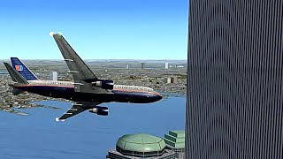 United Airlines Flight 175 911 Reconstruction with AirTraffic ControlCockpit Voice Recordings [upl. by Sheff]