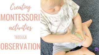 Montessori Activities Through Observation  Toy Rotation [upl. by Narok]