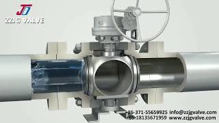 ZZJG VALVE Trunnion Mounted Ball Valve 2 [upl. by Delahk]