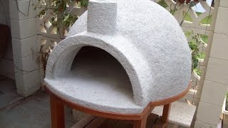 Easy DIY Brick Pizza Oven Part 1 quotthe constructionquot [upl. by Tarkany]