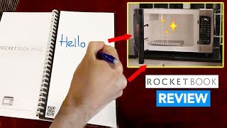 Rocketbook Wave Review  Are Microwavable Notebooks the future [upl. by Ellehcrad842]