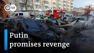 Moscow vows retaliation after Ukraine kills at least 14 people in Russian city  DW News [upl. by Rot90]