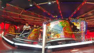 Keith turners waltzer off ride hoppings 2019 [upl. by Ennaitsirhc]